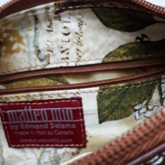 Matteo Mio | Leather Crossbody Purse - Picture 7 of 8